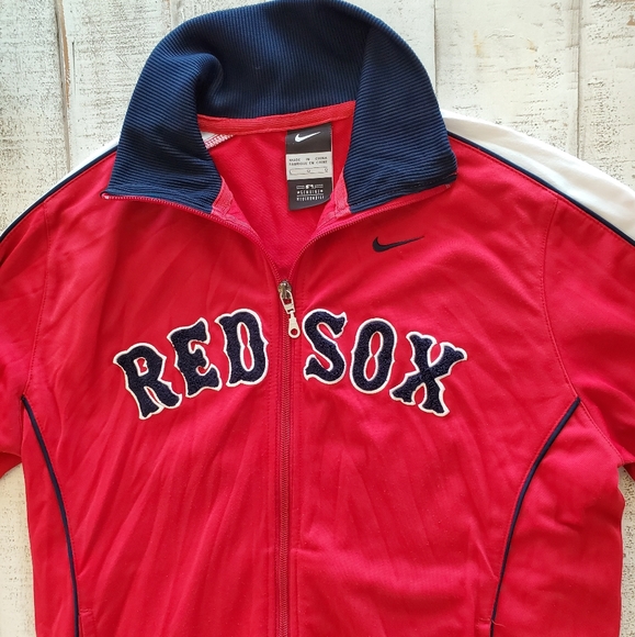 Nike MLB Boston Red Socks Full Zip Jacket - Picture 4 of 8